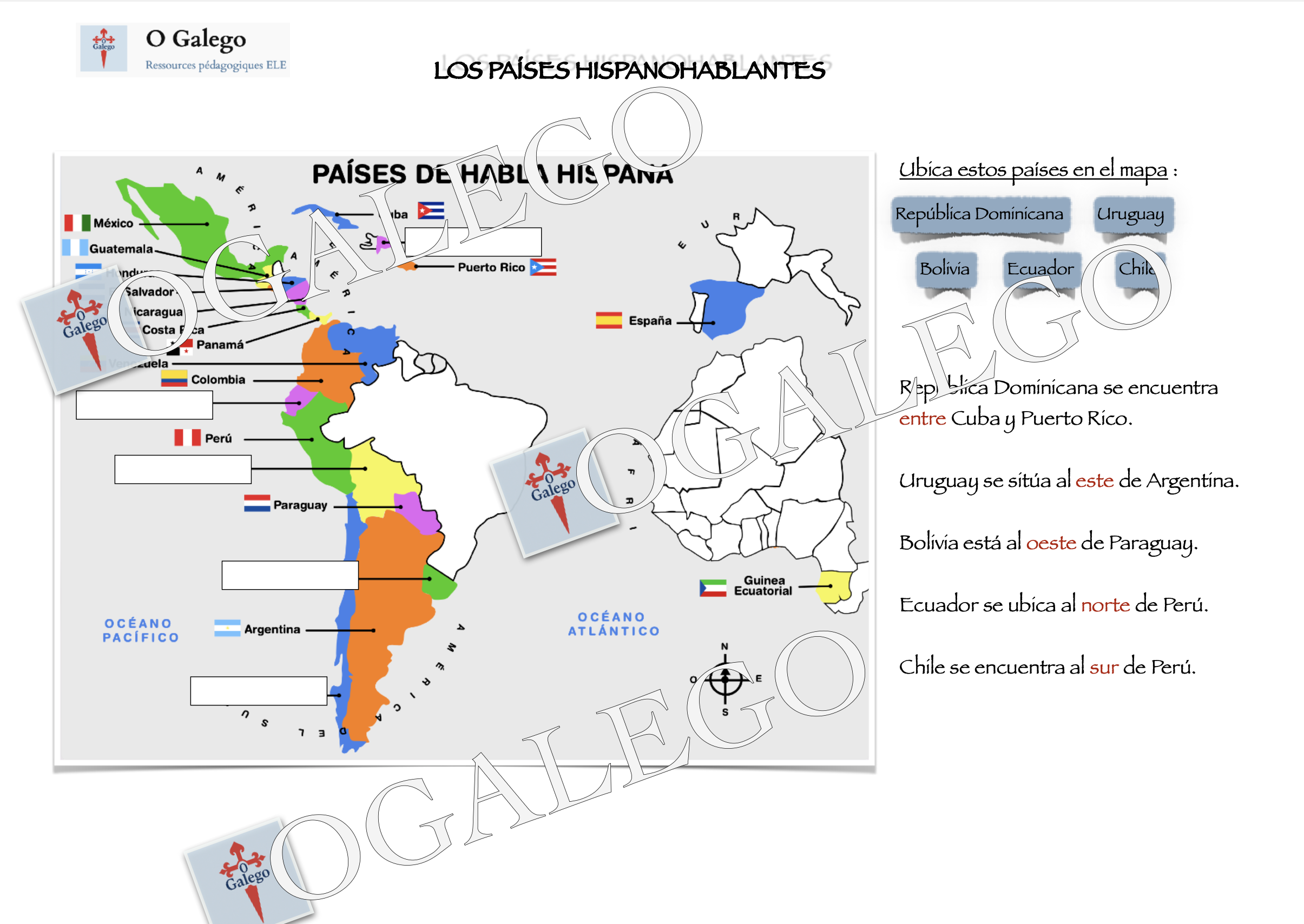 LOS PAÍSES HISPANOHABLANTES – Image 3