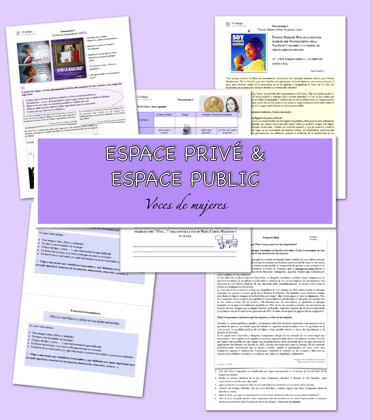 VOCES DE MUJERES - AXE 1. ESPACE PRIVÉ ET ESPACE PUBLIC – Image 3