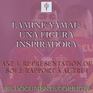 LAMINE YAMAL : UNA FIGURA INSPIRADORA - AXE 1. REPRÉSENTATION DE SOI ET RAPPORT À AUTRUI