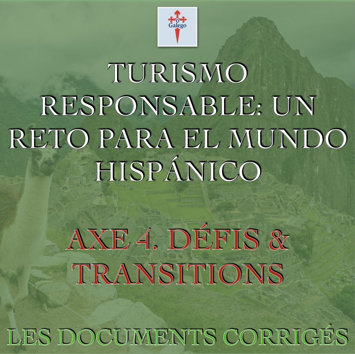 TURISMO RESPONSABLE - AXE 4. DÉFIS ET TRANSITIONS