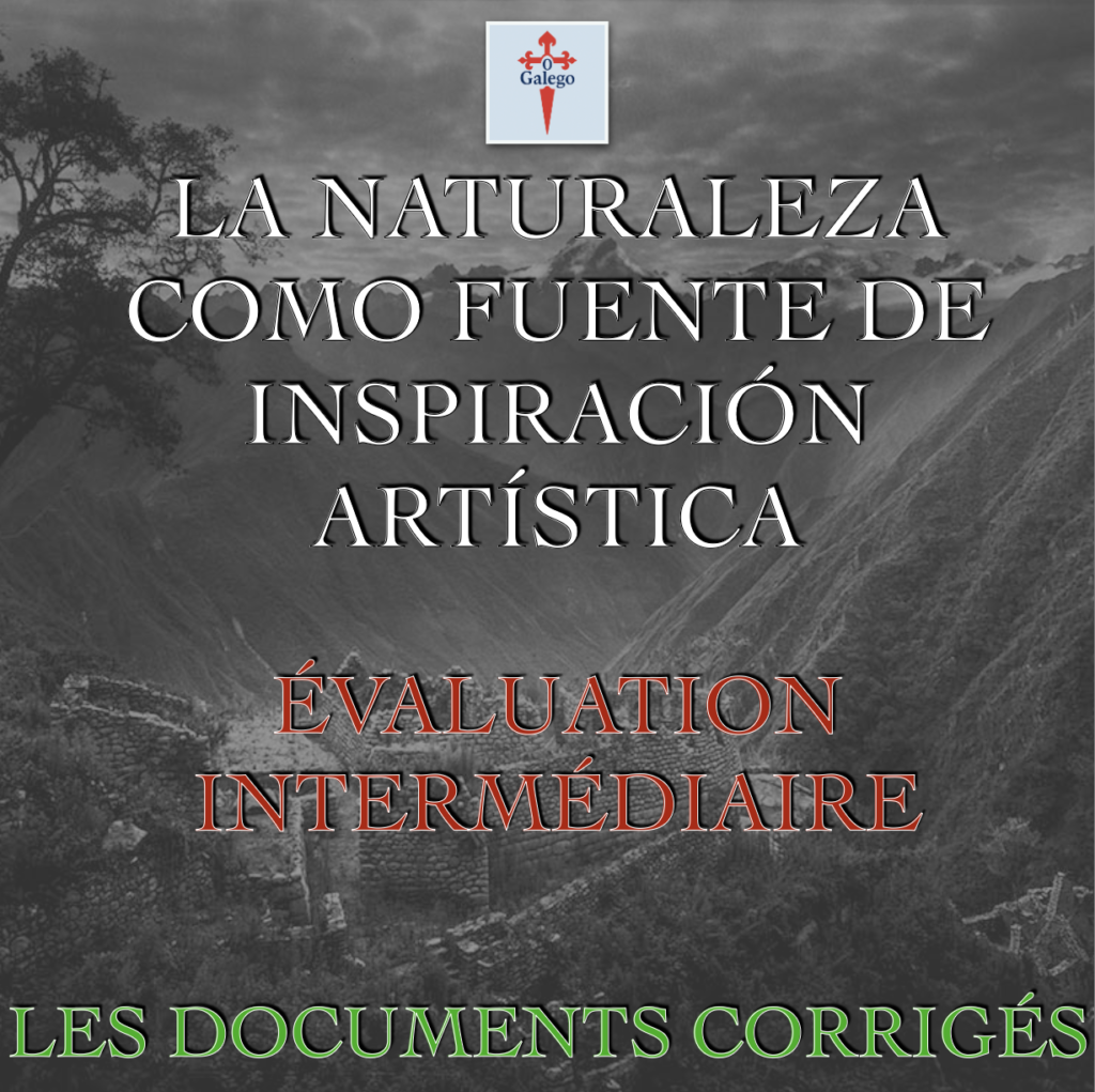 ĂVALUATION INTERMĂDIAIRE - LA NATURALEZA, FUENTE DE INSPIRACIĂN