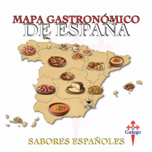 MAPA GASTRONÓMICO DE ESPAÑA