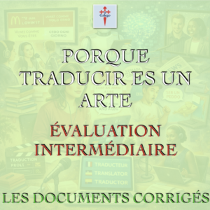 ÉVALUATION INTERMÉDIAIRE - ERRORES EN LA TRADUCCIÓN AUDIOVISUAL